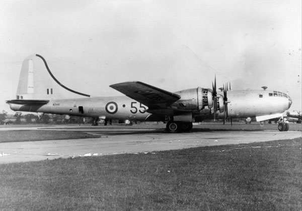 WZ966 on the ground at RAF Watton