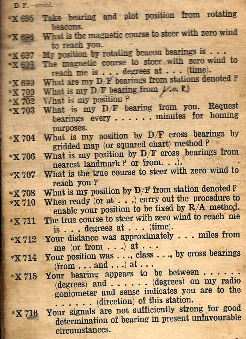 Bob Carey's AP 982: Aircraft W/T Operating Signals 1939 (Bob Carey)